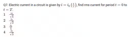JEE Mains Jan 28 Shift 1 Question