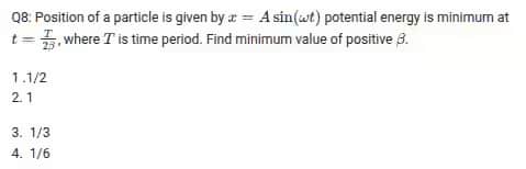 JEE Mains Jan 28 Shift 1 Question