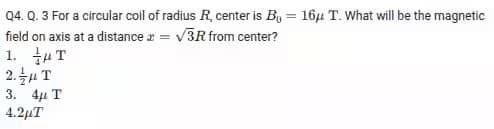 JEE Mains Jan 28 Shift 1 Question