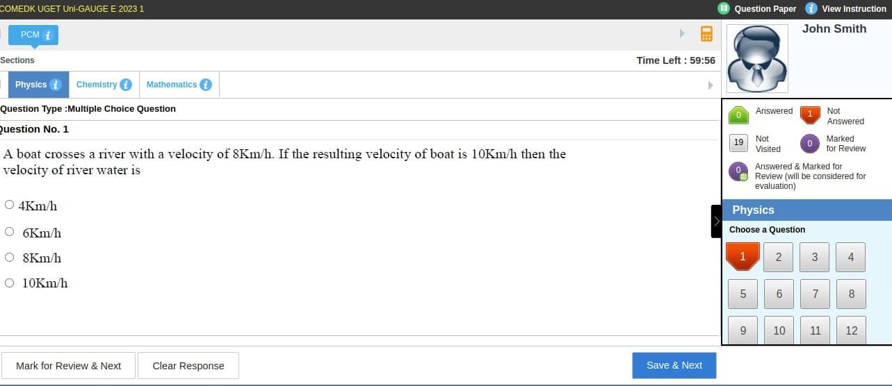 COMEDK_UGET_mock_test_question