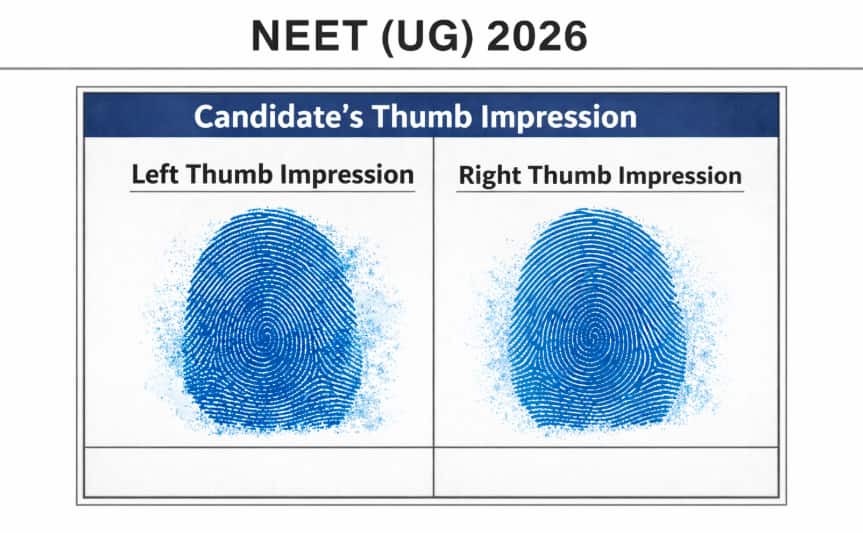 Thumb Impression for NEET 2026