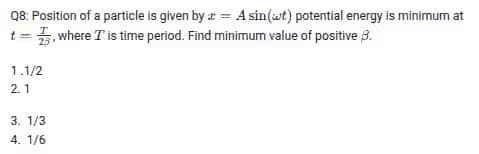 JEE Mains Jan 28 Shift 1 Question