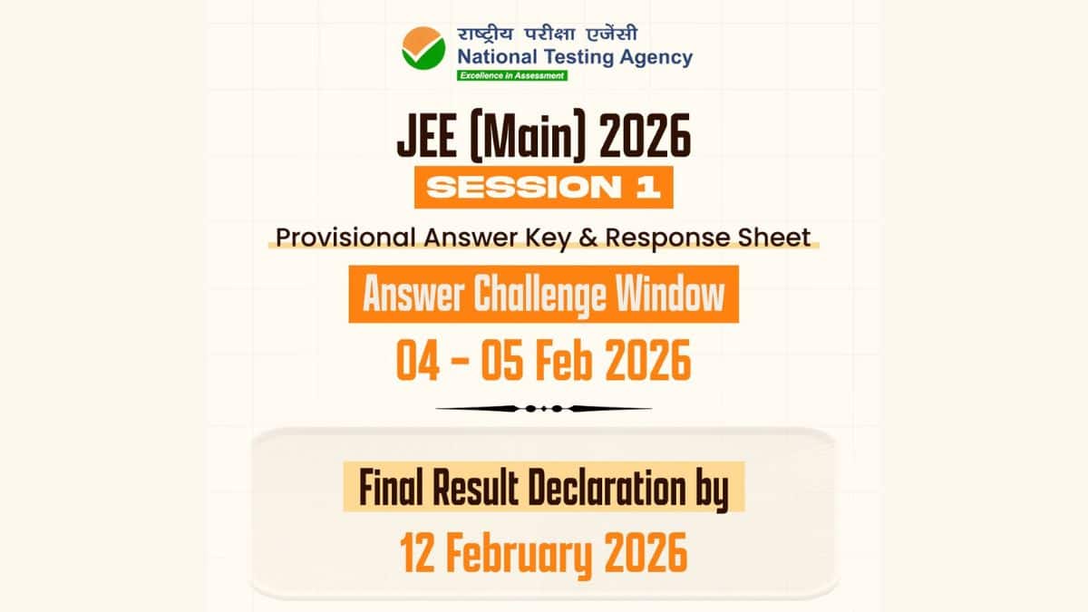 JEE Main 2026 Answer Key Release Date
