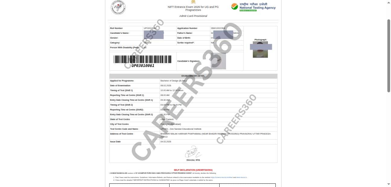 nift-admit-card-sample