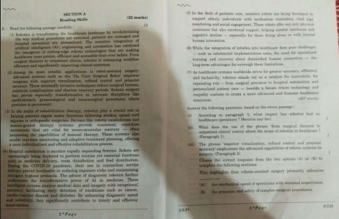 CBSE Class 12 English Question Paper 2026