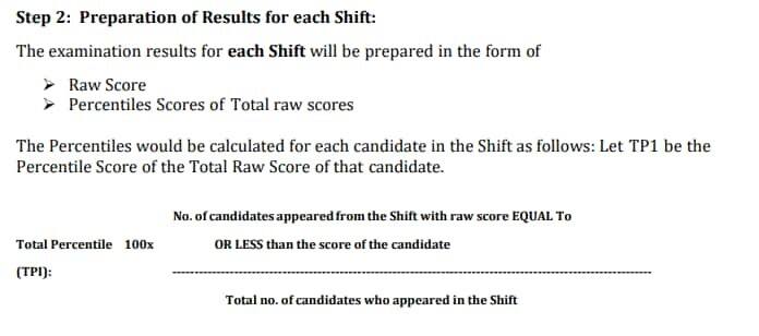 How to Calculate Percentile using JEE Main answer key