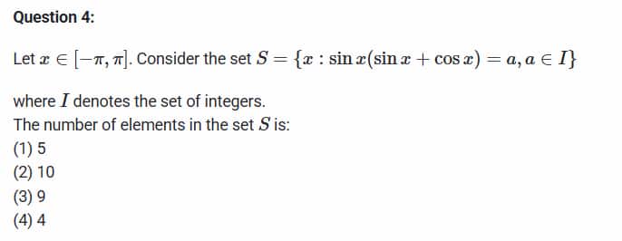 JEE Main 2026 April 2 Shift 1 Maths Question Paper 