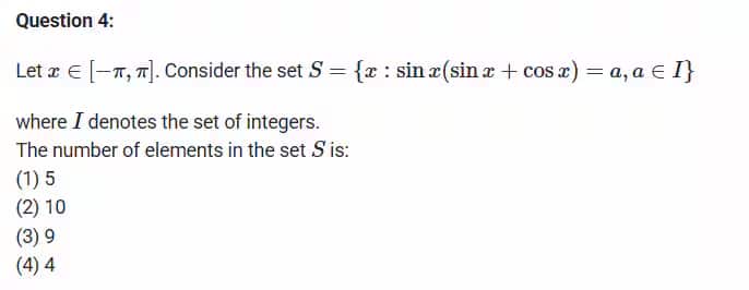 JEE Main 2026 April 2 Shift 1 Maths Question Paper 