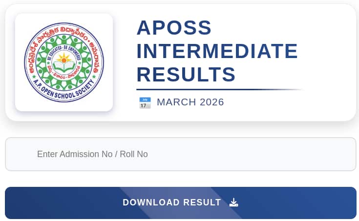 AP Open Inter Results 2026