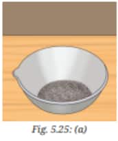 Mixture of sand