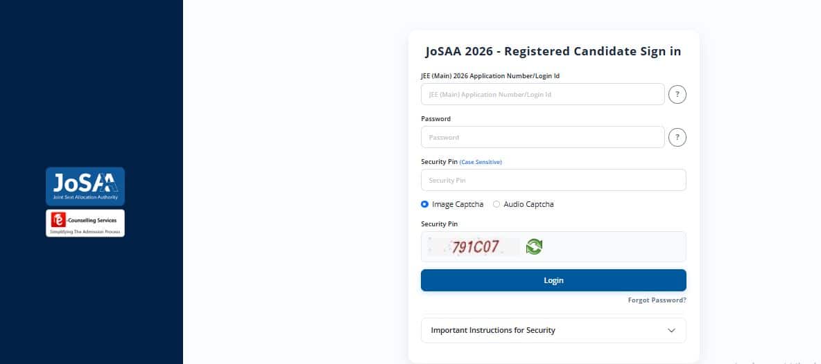 JoSAA 2026 Mock Seat Allotment Download Link