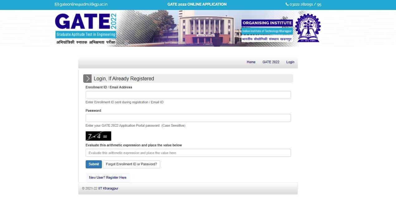 GATE_registration_login_window