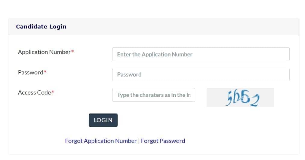 KEAM_Candidate_login