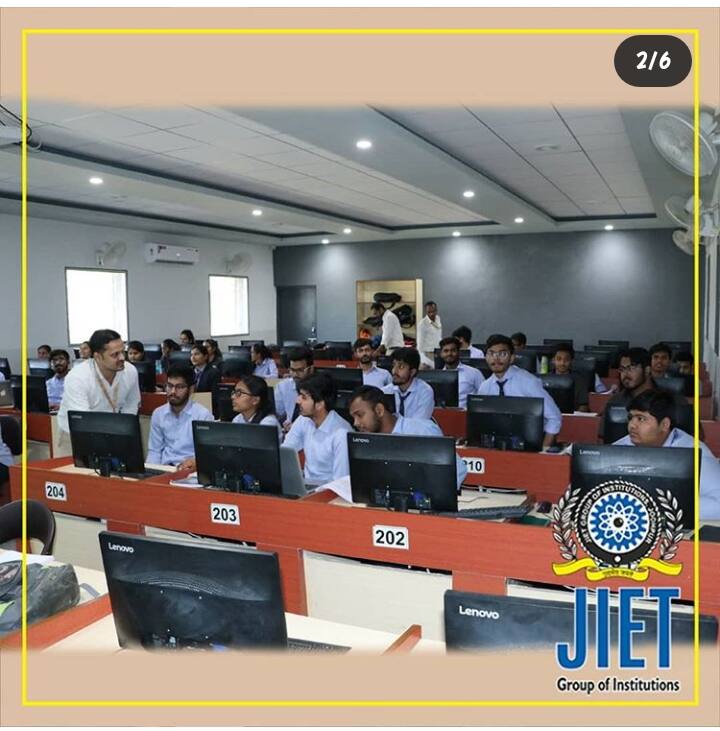 B.Tech Machine Learning And Computing At JIET Institute Of Design And ...