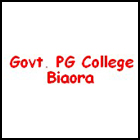 Government PG College, Biaora