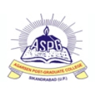 Agarsen PG College, Sikandrabad