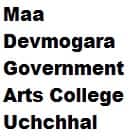 Maa Devmogara Government Arts College, Uchchhal