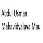 Abdul Usman Mahavidyalaya, Mau