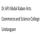 Dr APJ Abdul Kalam Arts, Commerce and Science College, Undangaon