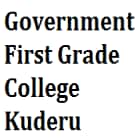 Government First Grade College, Kuderu