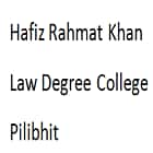 Hafiz Rahmat Khan Law Degree College, Pilibhit