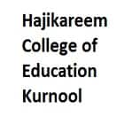 Hajikareem College of Education, Kurnool