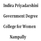 Indira Priyadarshini Government Degree College for Women, Nampally