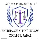 Kai Bhagubai Pingle Law College, Pabal