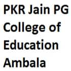 PKR Jain PG College of Education, Ambala