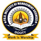 PRR Institute of Management Sciences, Gooty