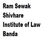 Ram Sewak Shivhare Institute of Law, Banda