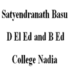 Satyendranath Basu D El Ed and B Ed College, Nadia