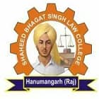 Shaheed Bhagat Singh Law College, Hanumangarh