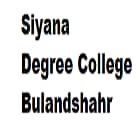 Siyana Degree College, Bulandshahr