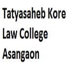 Tatyasaheb Kore Law College, Asangaon