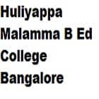 Huliyappa Malamma B Ed College, Bangalore