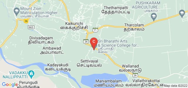 Sri Bharathi Arts and Science College for Women, Pudukkottai: Admission ...