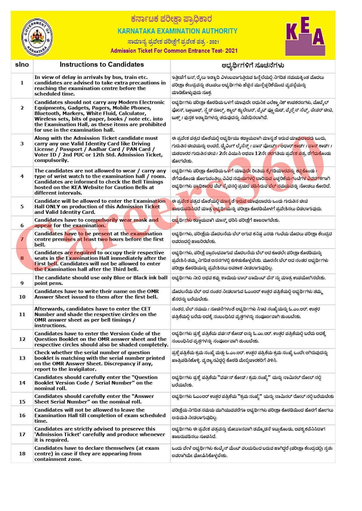 KCET 2022 Latest News Exam Dates, Application Form, Syllabus