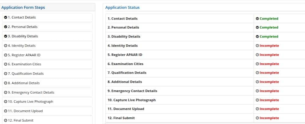 Jee mains registration