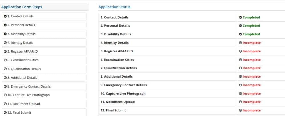 Jee mains registration 