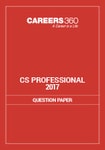 CS Professional Question Papers 2017