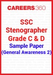 SSC Stenographer Grade C & D Sample Paper (General Awareness 2)