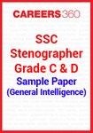 SSC Stenographer Grade C & D Sample Paper (General Intelligence)