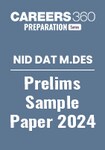 NID DAT M.Des Prelims Sample Paper 2024