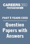 Past 5 years CEED question papers Ebook.