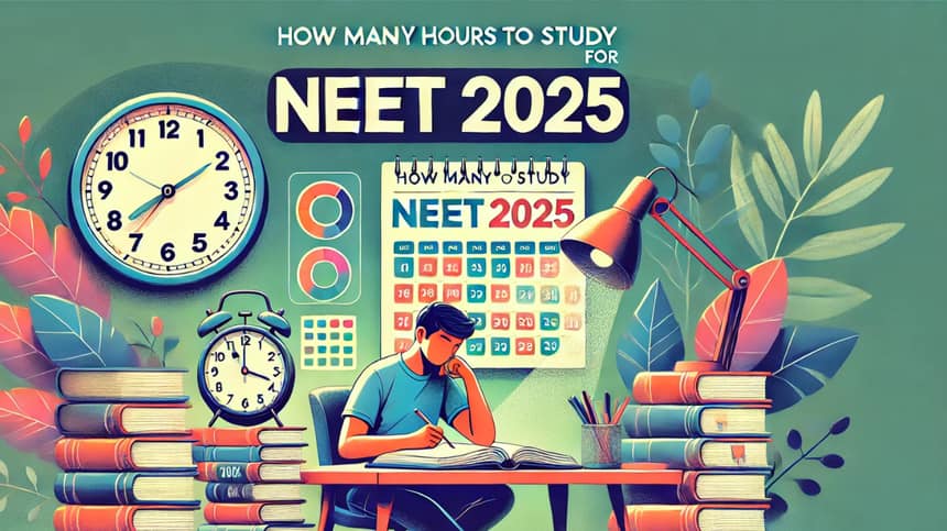 How Many Hours to Study for NEET 2025 Per Day