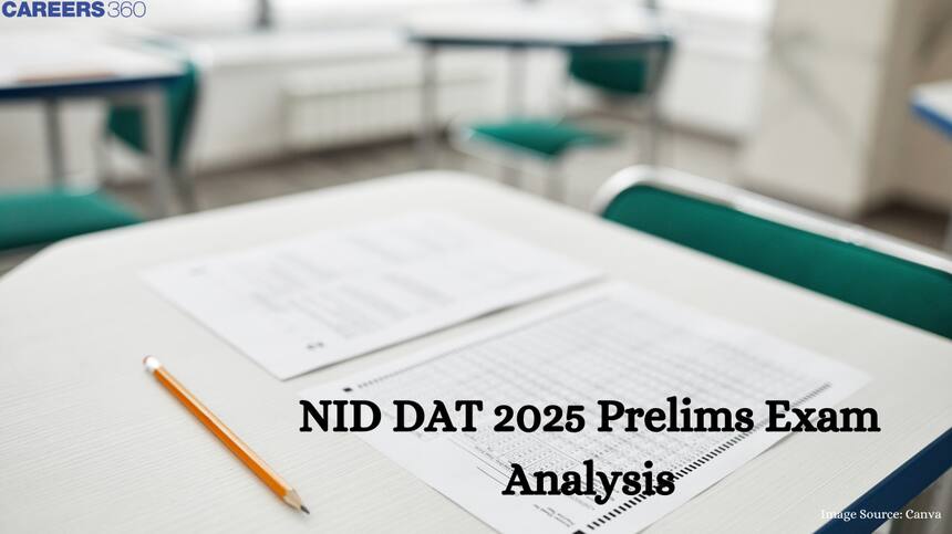 NID DAT 2025 Prelims Exam Analysis by Careers360