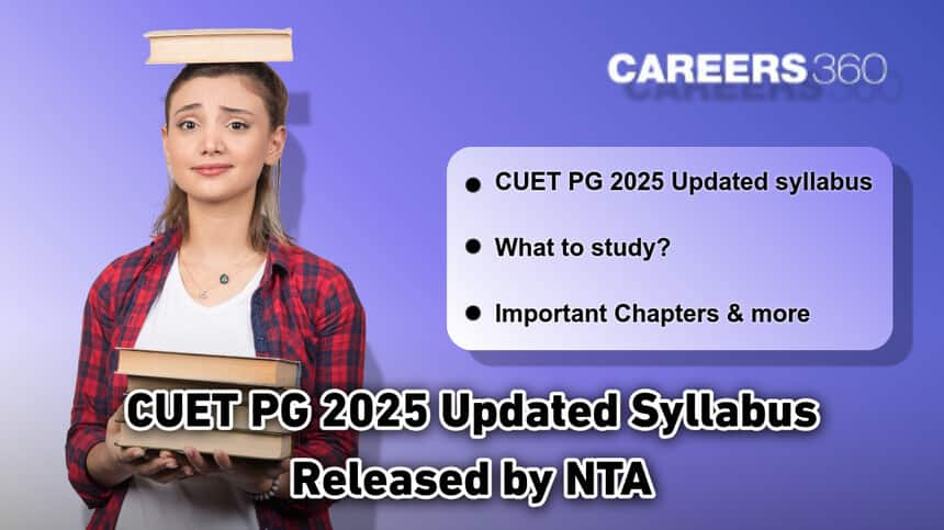 CUET PG 2025 Updated Syllabus Released by NTA