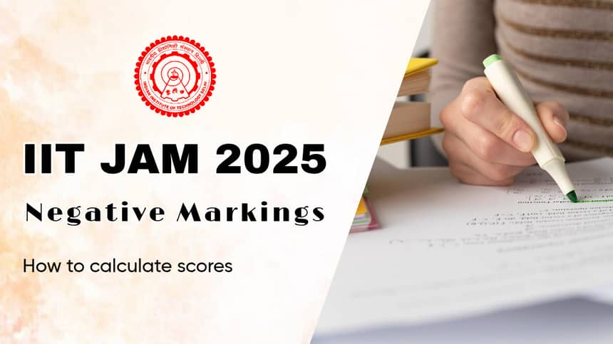 Negative Marking in JAM 2025: Marking Scheme