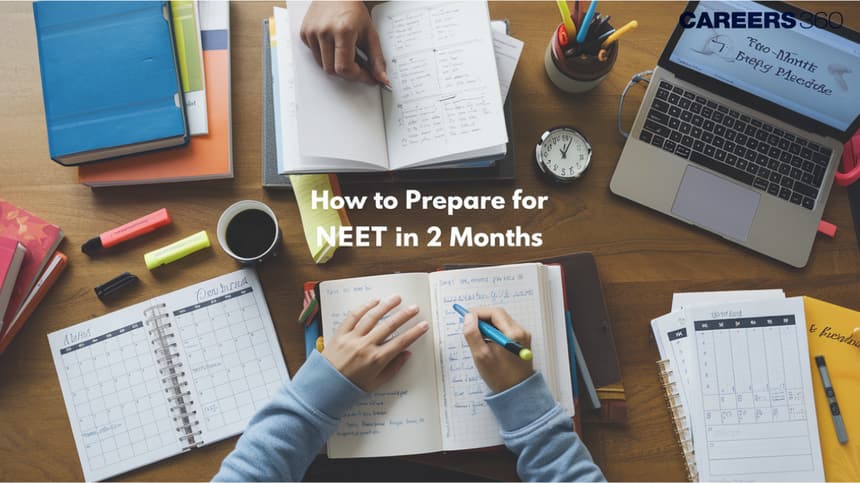 How to prepare for NEET 2025 in 2 months - Study Plan For 2 Month